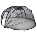 Pooltelt Dome 538 x 440 x 204 cm Transparent
