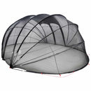 Pooltelt Dome 538 x 440 x 204 cm Transparent