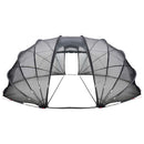 Pooltelt Dome 538 x 440 x 204 cm Transparent