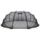 Pooltelt Dome 538 x 440 x 204 cm Transparent