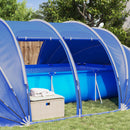 Pooltelt Dome Grøn 640 x 432 x 205 cm