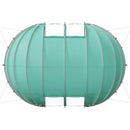 Pooltelt Dome Blå 640 x 432 x 205 cm
