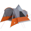 Teepee Telt 8-Personer med tag Grå og orange 720 x 465 x 295 cm