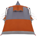 Teepee Telt 8-Personer med tag Grå og orange 720 x 465 x 295 cm