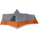 Teepee Telt 8-Personer med tag Grå og orange 720 x 465 x 295 cm