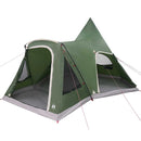 Teepee Telt til 5 Personer med tag Grøn 545 x 450 x 295 cm