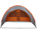 Tunnel telt til 8 personer Grå og orange 710 x 460 x 245 cm