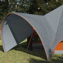 Teepee Telt 3-Person med tag Grå og orange 600 x 600 x 347 cm