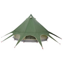 Teepee Telt til 5 Personer Grøn og Grå 415 x 415 x 247 cm