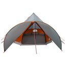 Teepee Telt til 5 Personer 5-personers Grå og orange