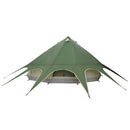 Teepee Telt 7-Personer med tag Grøn og Grå 600 x 600 x 347 cm