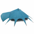 Teepee Telt 7-Personer med tag Blå og grå 600 x 600 x 347 cm