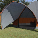 Teepee Telt 7-Personer med tag Grå og orange 600 x 600 x 347 cm