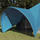 Teepee Telt 9-Personer med tag Blå og grå 502 x 502 x 297 cm