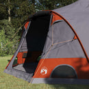 Dome Telt 4-Personer med tag Grå og orange 505 x 450 x 248 cm