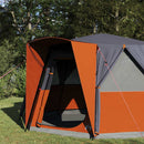 Cabin Telt 6-Personer med tag Grå og orange 425 x 396 x 222 cm