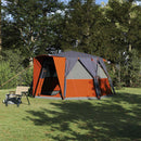 Cabin Telt 6-Personer med tag Grå og orange 425 x 396 x 222 cm