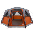 Cabin Telt 6-Personer med tag Grå og orange 425 x 396 x 222 cm