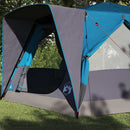 Teltehus til 7 personer med tag Blå 400 x 350 x 212 cm