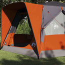 Teltehus til 7 personer Grå og orange 400 x 350 x 212 cm