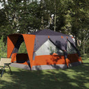 Teltehus til 7 personer Grå og orange 400 x 350 x 212 cm
