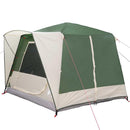 Cabin Tent 5-Person med tag Grøn og Hvid 333 x 317 x 194 cm