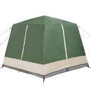 Cabin Tent 5-Person med tag Grøn og Hvid 333 x 317 x 194 cm