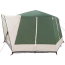 Cabin Tent 5-Person med tag Grøn og Hvid 333 x 317 x 194 cm