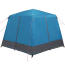 Cabin Tent 5-Person med tag Blå og grå 333 x 317 x 194 cm