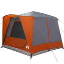 Cabin Tent 5-Person med tag Grå og orange 333 x 317 x 194 cm