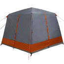 Cabin Tent 5-Person med tag Grå og orange 333 x 317 x 194 cm