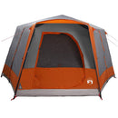 Cabin Tent 5-Person med tag Grå og orange 333 x 317 x 194 cm