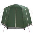 Camping telt til 3 personer Grøn og Hvid 320 x 320 x 203 cm