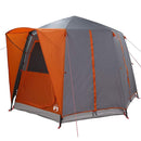 Camping telt til 3 personer Grå og orange 320 x 320 x 203 cm