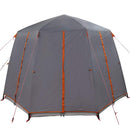 Camping telt til 3 personer Grå og orange 320 x 320 x 203 cm
