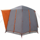 Camping telt til 3 personer Grå og orange 320 x 320 x 203 cm