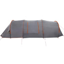 Tunnel telt 4-personer med tag Grå og orange 778 x 356 x 210 cm