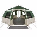 Cabin tent til 12 personer Grøn og Grå 500 x 500 x 294 cm