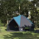 Teepee Telt 10-Personer med tag Blå og grå 567 x 470 x 242 cm