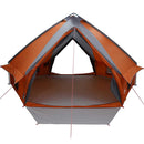 Teepee Telt 10-Personer Grå og orange 567 x 470 x 242 cm