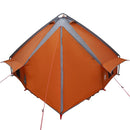 Teepee Telt 8-Personer med tag Grå og orange 490 x 410 x 210 cm