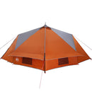 Teepee Telt 8-Personer med tag Grå og orange 490 x 410 x 210 cm