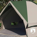 Teepee telt til 6 personer Grøn og Hvid 431 x 366 x 185 cm