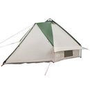 Teepee telt til 6 personer Grøn og Hvid 431 x 366 x 185 cm