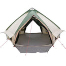 Teepee telt til 6 personer Grøn og Hvid 431 x 366 x 185 cm