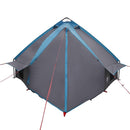 Teepee telt til 6 personer Blå og grå 431 x 366 x 185 cm