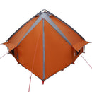 Teepee telt til 6 personer Grå og orange 431 x 366 x 185 cm