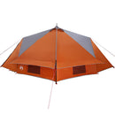 Teepee telt til 6 personer Grå og orange 431 x 366 x 185 cm