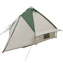 Teepee Telt 4-Person med tag Grøn og Grå 388 x 320 x 169 cm