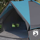 Teepee Telt 4-Person med tag Blå og grå 388 x 320 x 169 cm